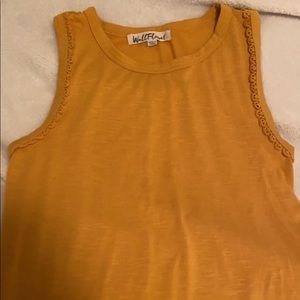 Yellow tank top
